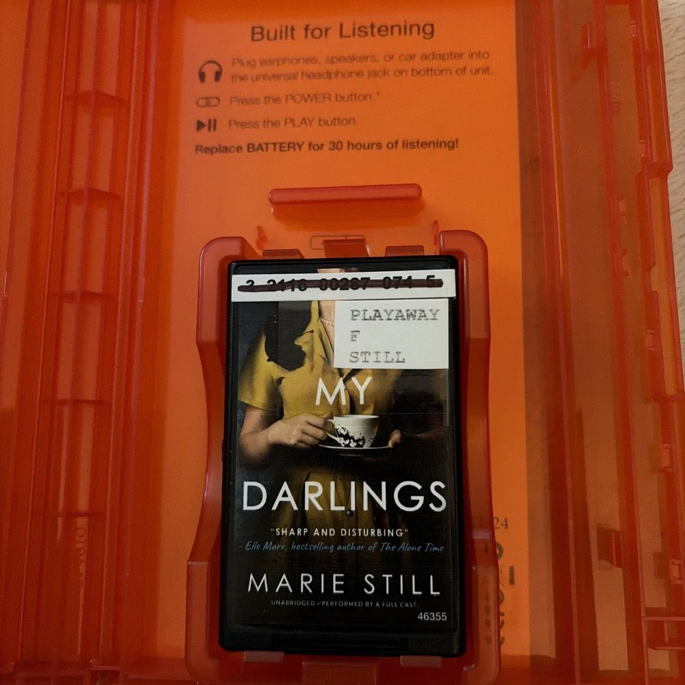 Playaway Audiobook Ex Library - My Darlings By Marie Still
